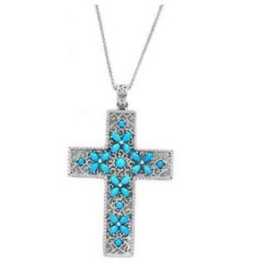 NWOT GENIUNE SLEEPING BEAUTY CROSS